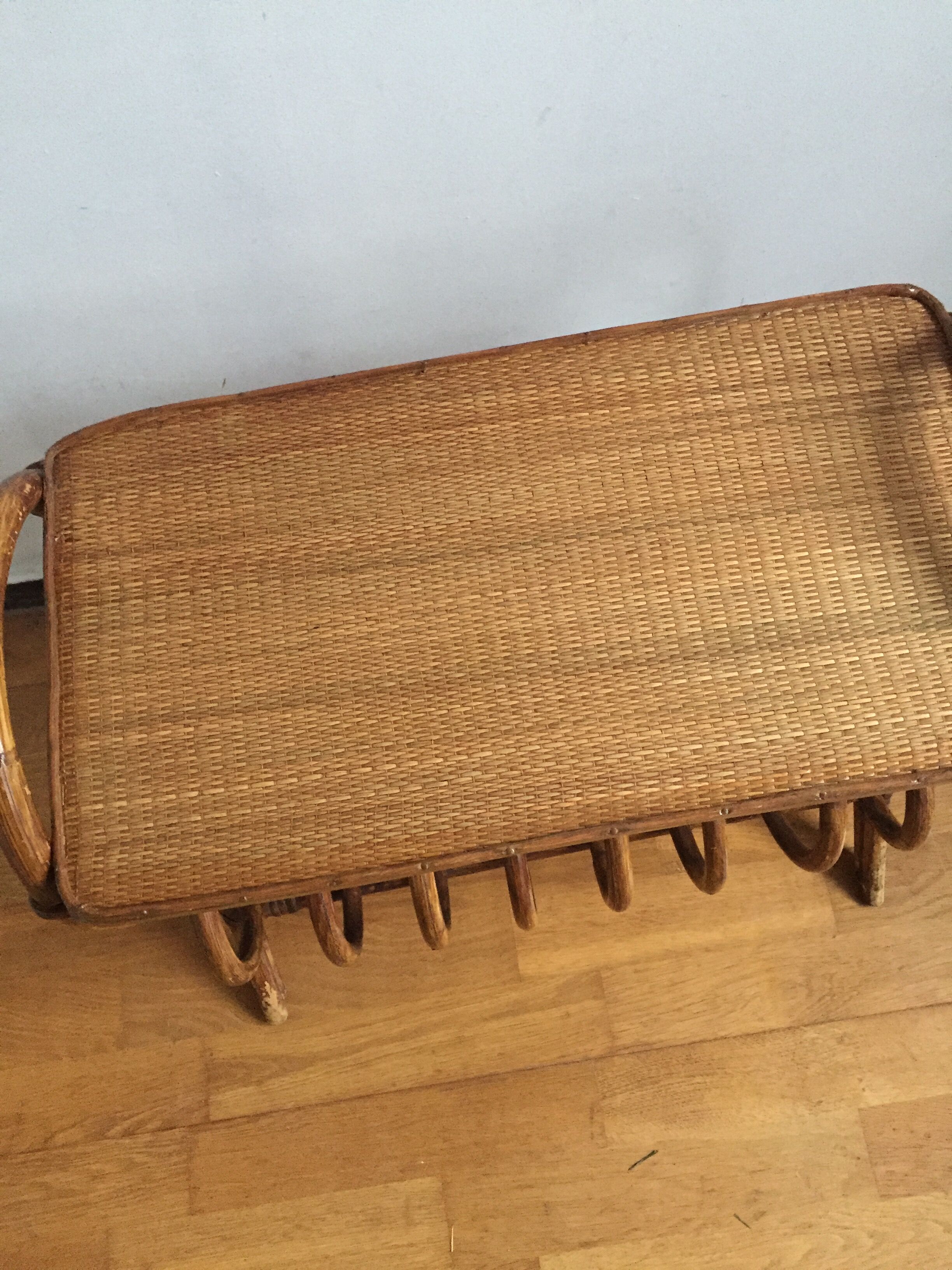 Meuble d'appoint rotin