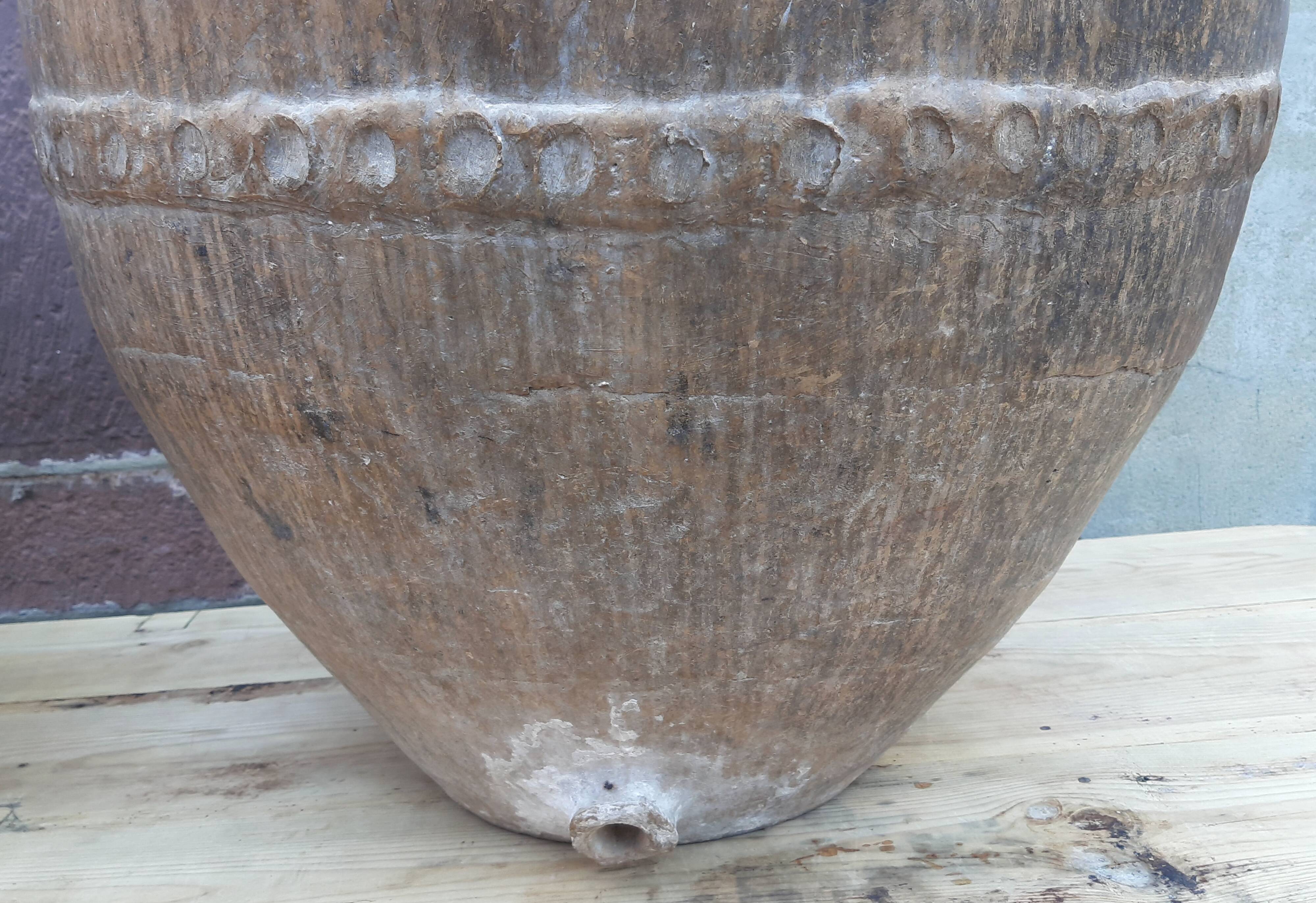 Paire de jarres ("cocios" ou "barreños"), Espagne, 18ème siècle.