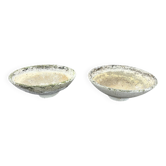 Pair of planter bowls Willy Guhl 1960 Fibrocement