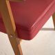 2 fauteuils rouges, vers 1960