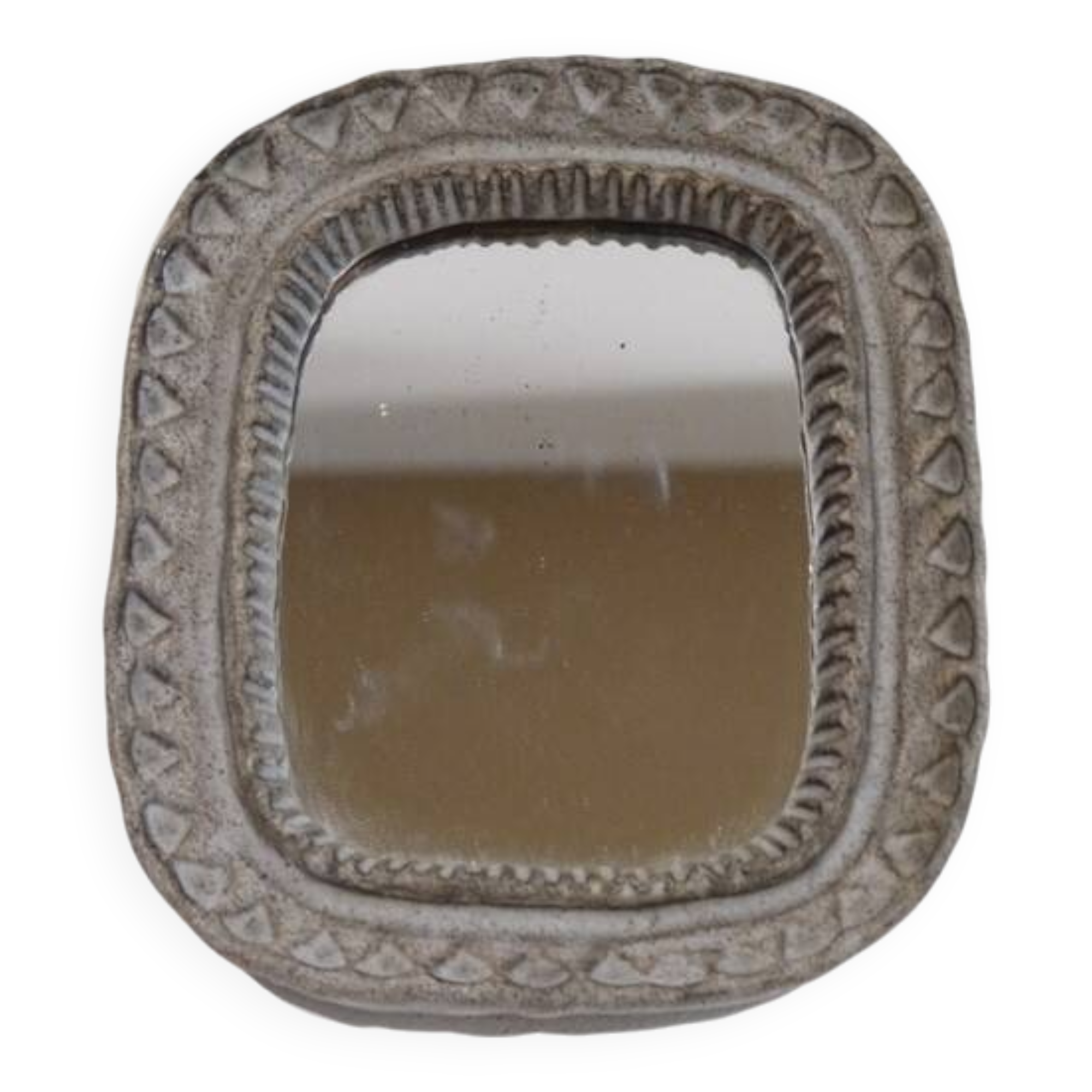 Ceramic mirror by Irma Yourstone 1960