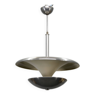 Lustre Bauhaus/fonctionnaliste par Anyz, années 1930