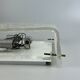 60s 70s ice glass flush mount ceiling lamp by Kaiser Leuchten Germany