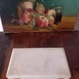 Trio de couverts en métal argenté