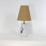 Limoges ceramic lamp, 1950