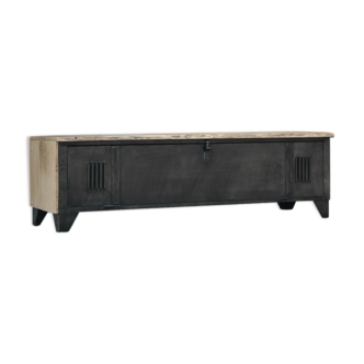 Restored industrial locker