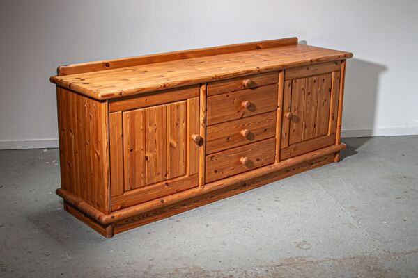 Buffet en pin de design danois Bo Skan