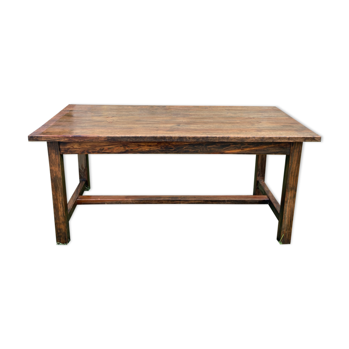 Wooden farmhouse table 160x77