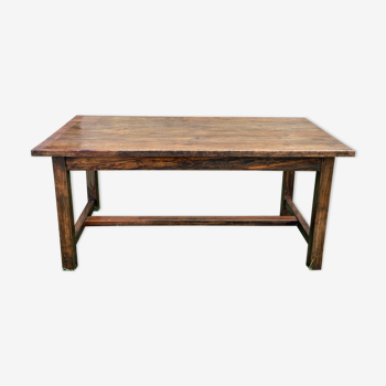 Wooden farmhouse table 160x77