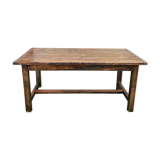 Wooden farmhouse table 160x77