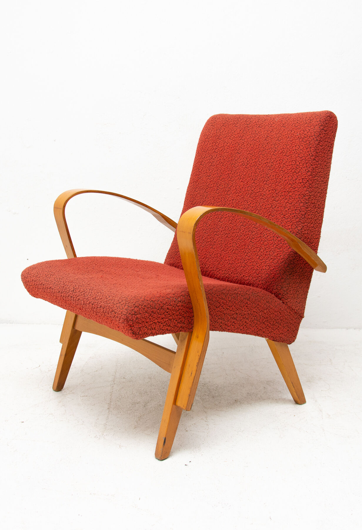 Fauteuils en bois František Jirák pour Tatra nábytok, 1960
