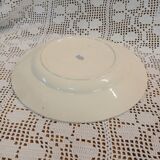 Round antique plate Badonviller