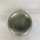 Vintage round gold-plated brass pocket tray