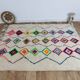 Handcrafted Moroccan Berber Rug 197 X 153 CM