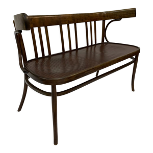 Vintage sofa in beech, 60s design