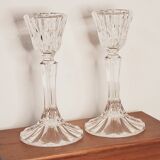 Crystal candle holder