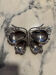 Vide poche papillon métal argenté vintage