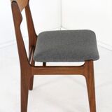 Very nice and solid set of 4 vintage chairs in teak - Findahl.