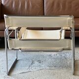 Fauteuil Wassily en toile édition Gavina
