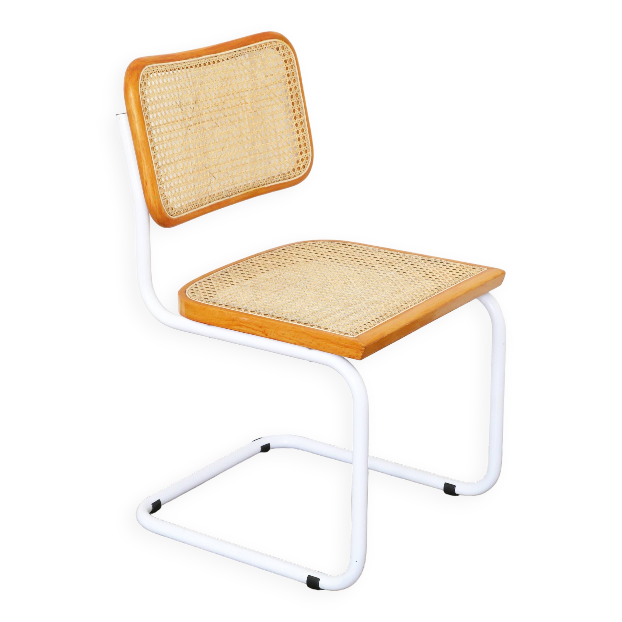 Cesca B32 Breuer Chair Made in Italy - Seat and back cane redone