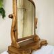 Coiffeuse de table barbière psyché Louis Philippe en noyer époque XIXe