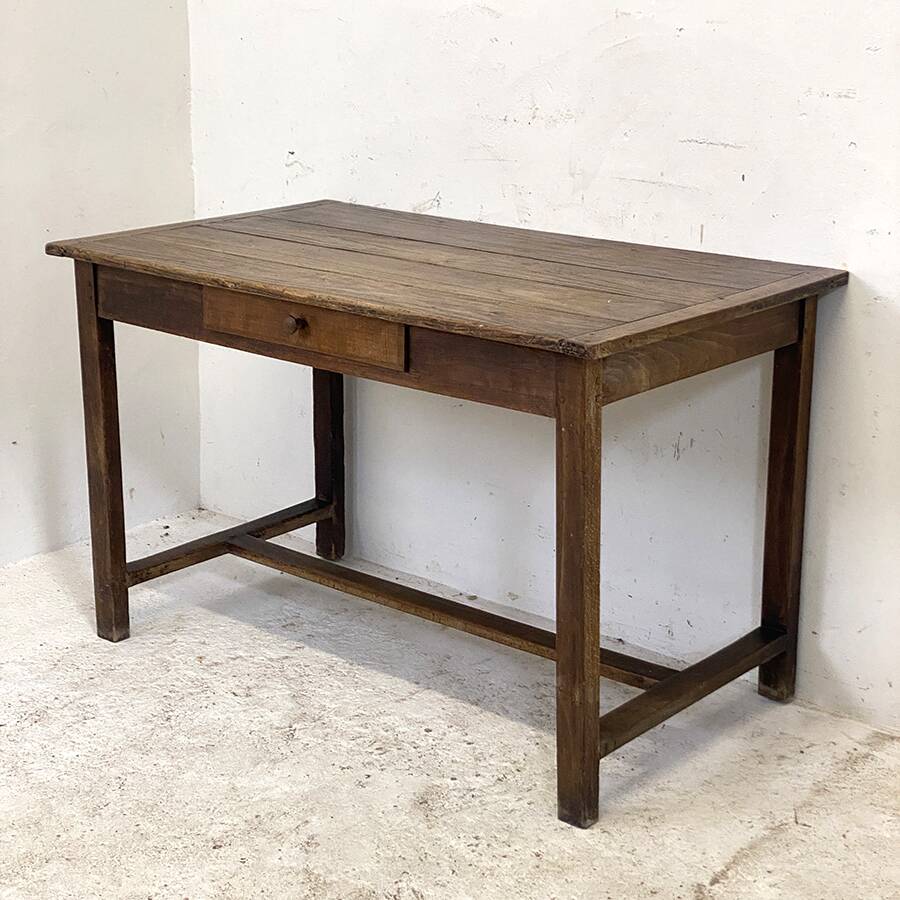 Table de ferme XIXème siècle chêne massif