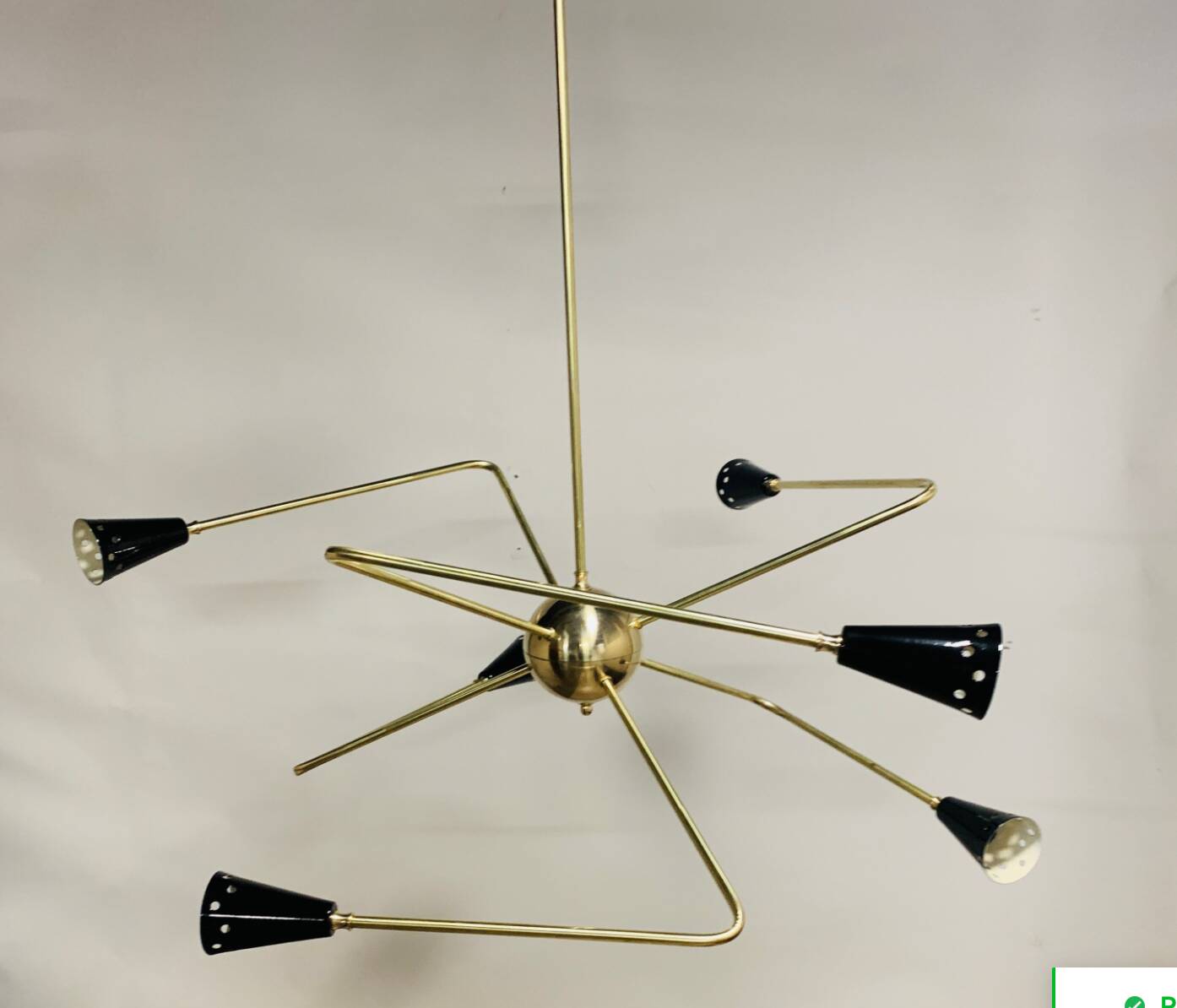 Lustre Spoutnik, stilnovo 1960