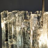 Ice Glass Lamp by J.T. Kalmar 1970s