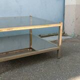 Table basse chrome vintage