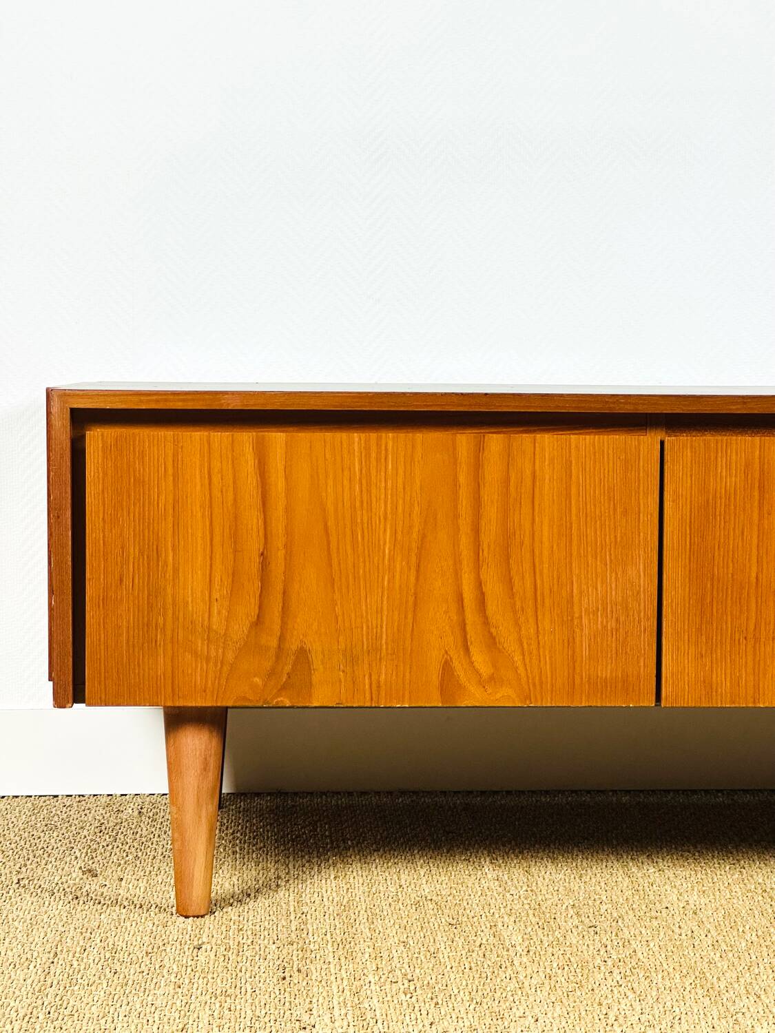 Scandinavian teak sideboard from the 1960s.