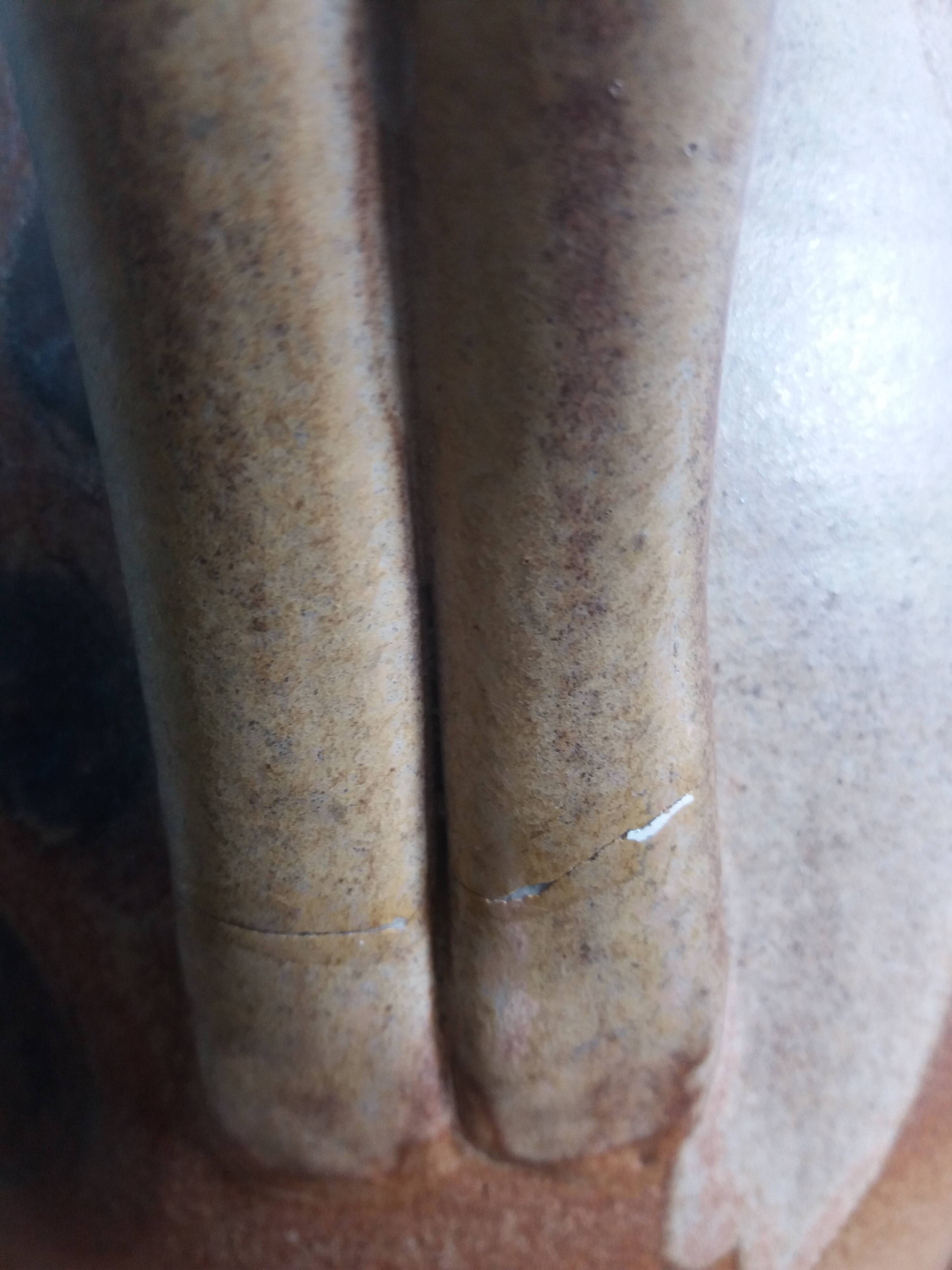 30 cm pitcher vase signed Jean-Claude Courjault Keraluc