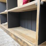 Double-sided counter with XL oak compartments