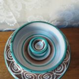 Water butter dish in ceramic – Robert Picault, Vallauris – Signed