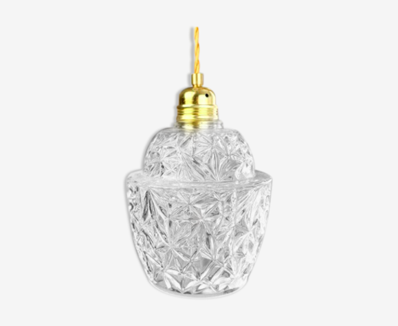 Baladeuse globe verre vintage