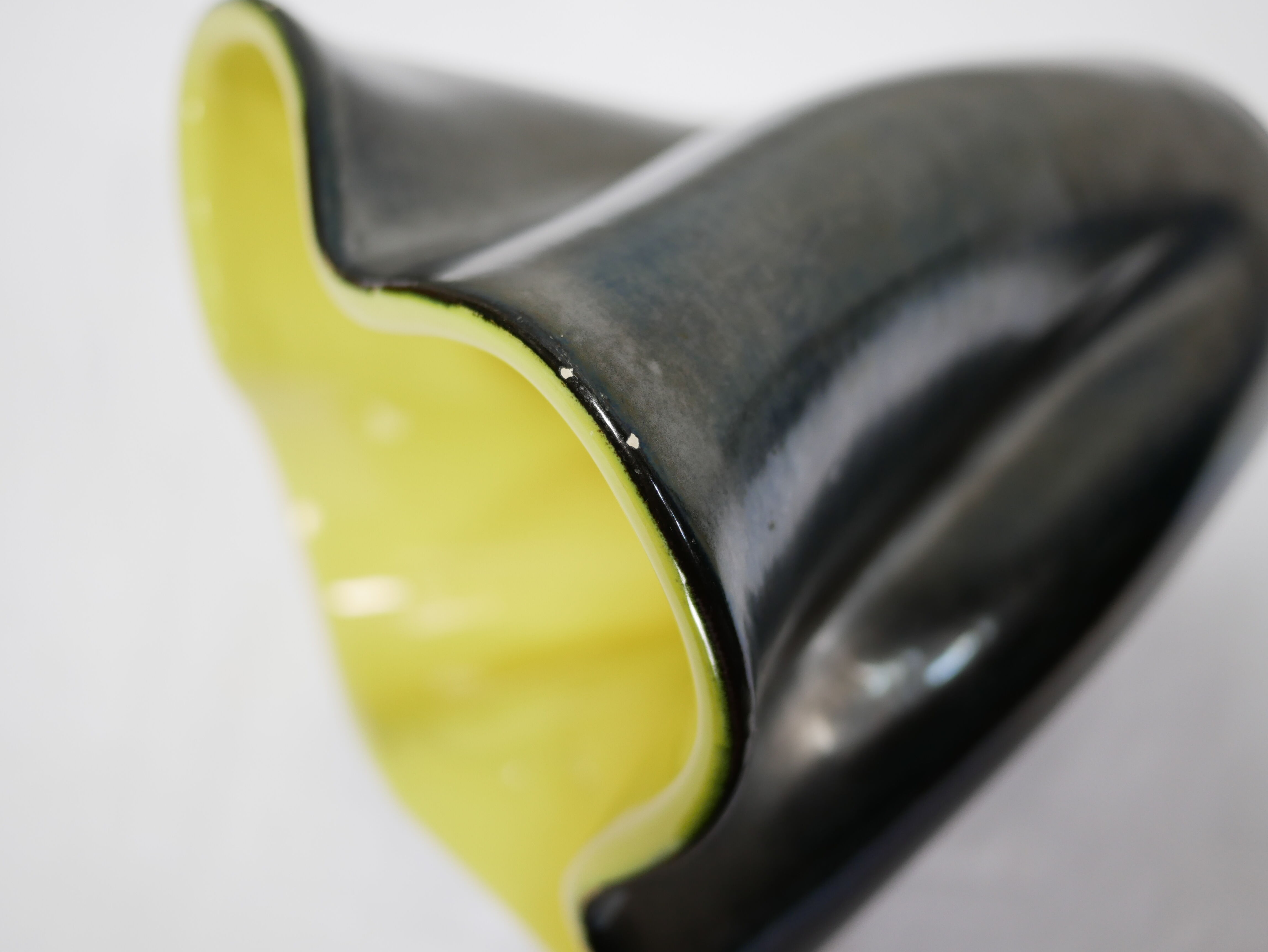 Vintage ceramic vase by Elchinger