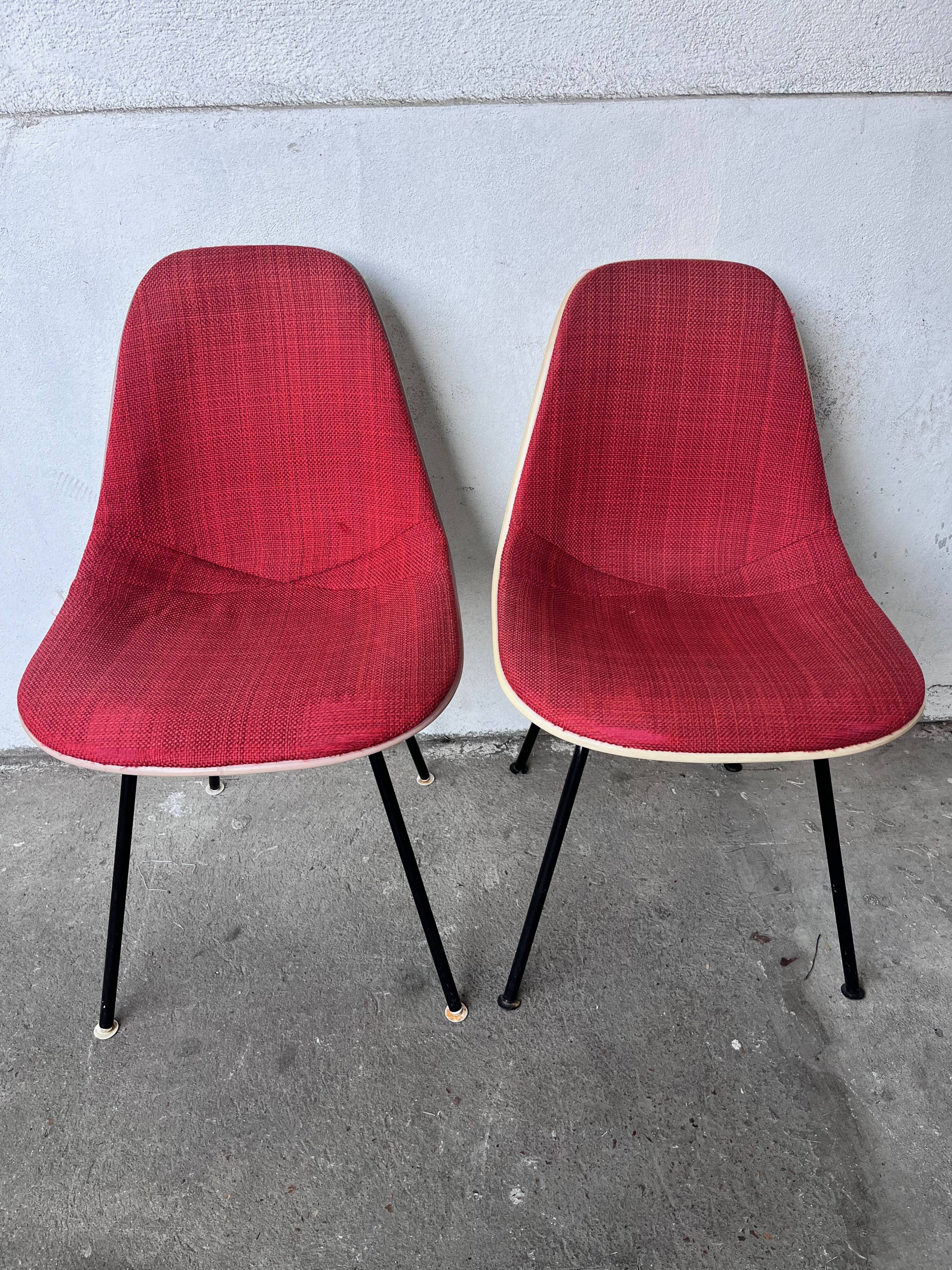 Chair by Charles Eames, seat by Alexander Girard, Ed. Herman Miller, 1960