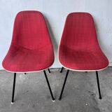 Chair by Charles Eames, seat by Alexander Girard, Ed. Herman Miller, 1960