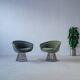 Ensemble de 2 fauteuils lounge Platner par Warren Platner pour Knoll