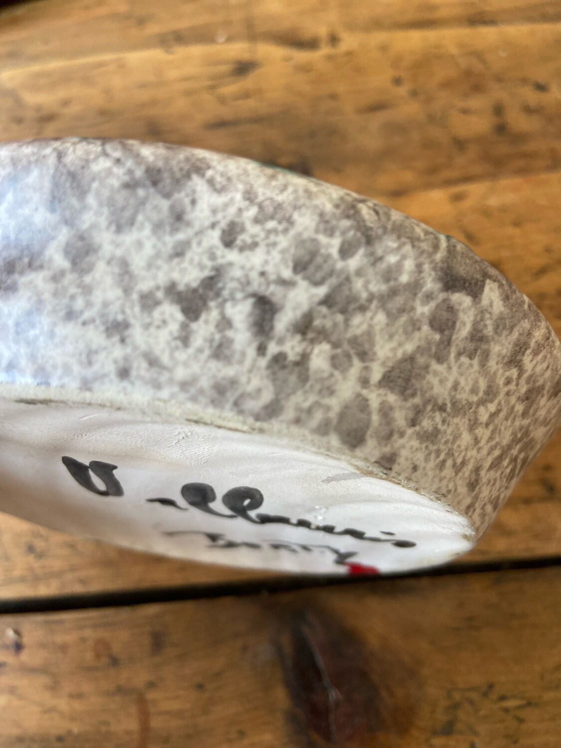 Vintage ceramic signed