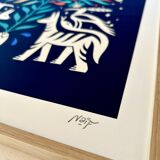 Street artist art poster, limited edition