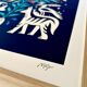 Street artist art poster, limited edition