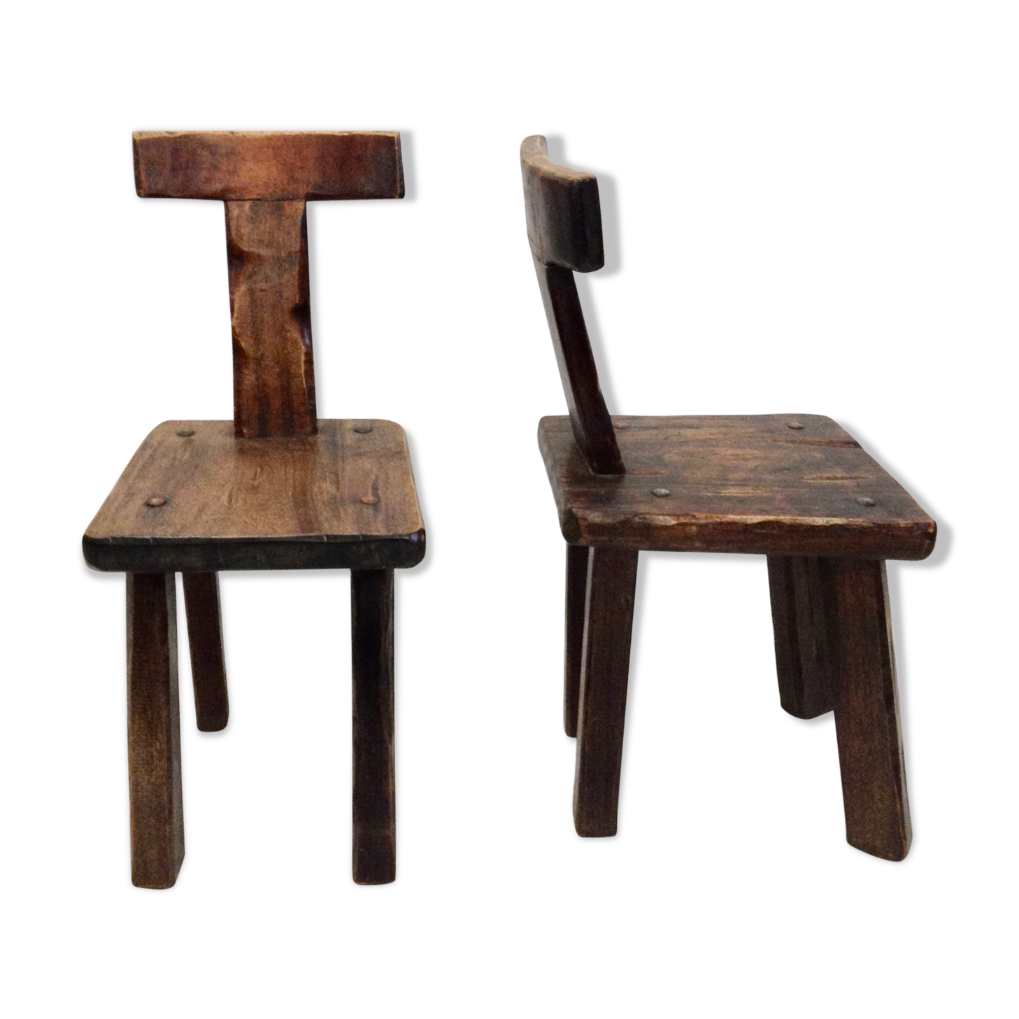 Brutalist chairs