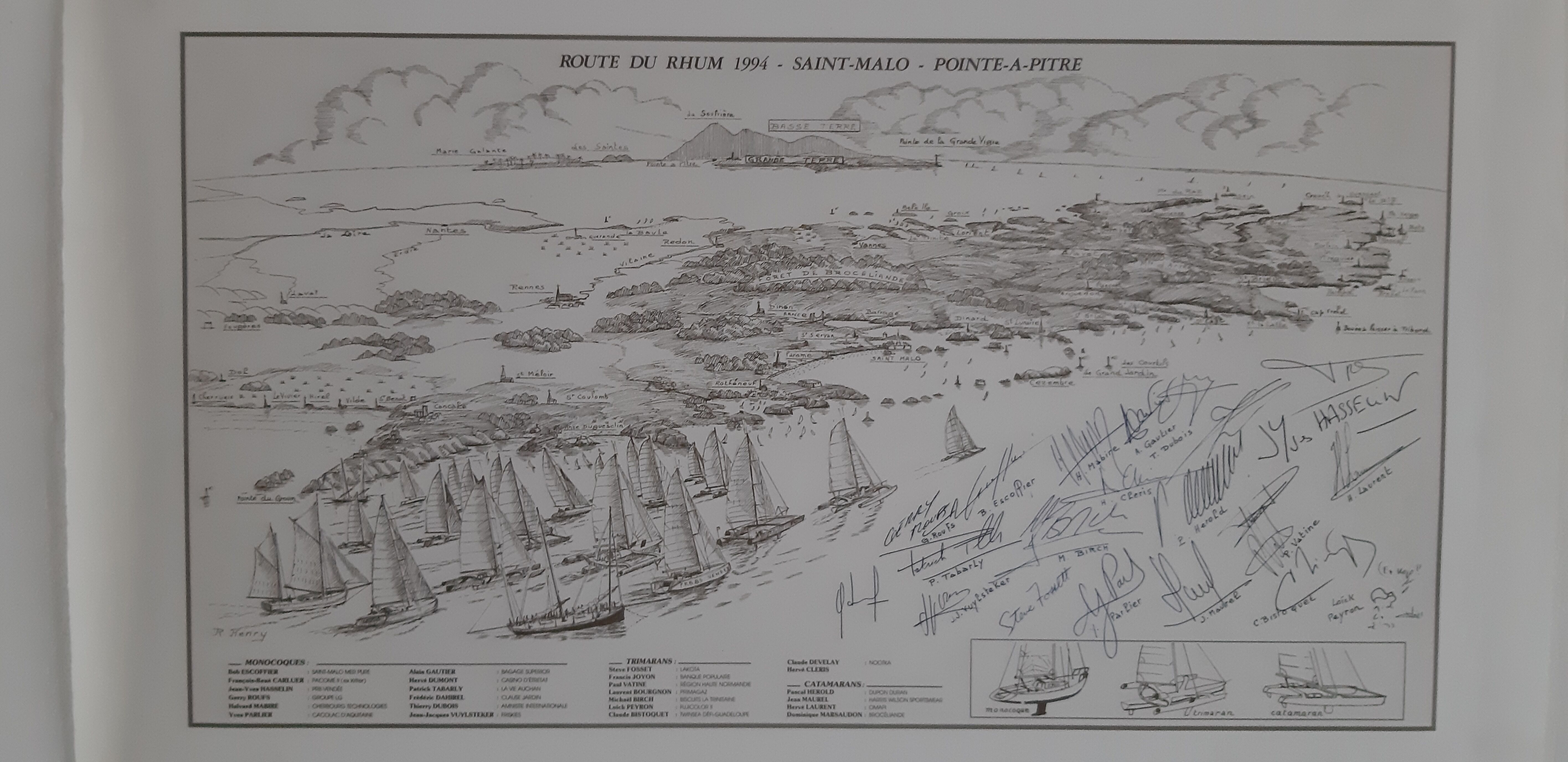 Poster of the Route du Rhum 94