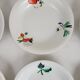 6 Vintage Luneville earthenware soup plates