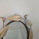 Oval mirror Hollywood Regency 60s/70s