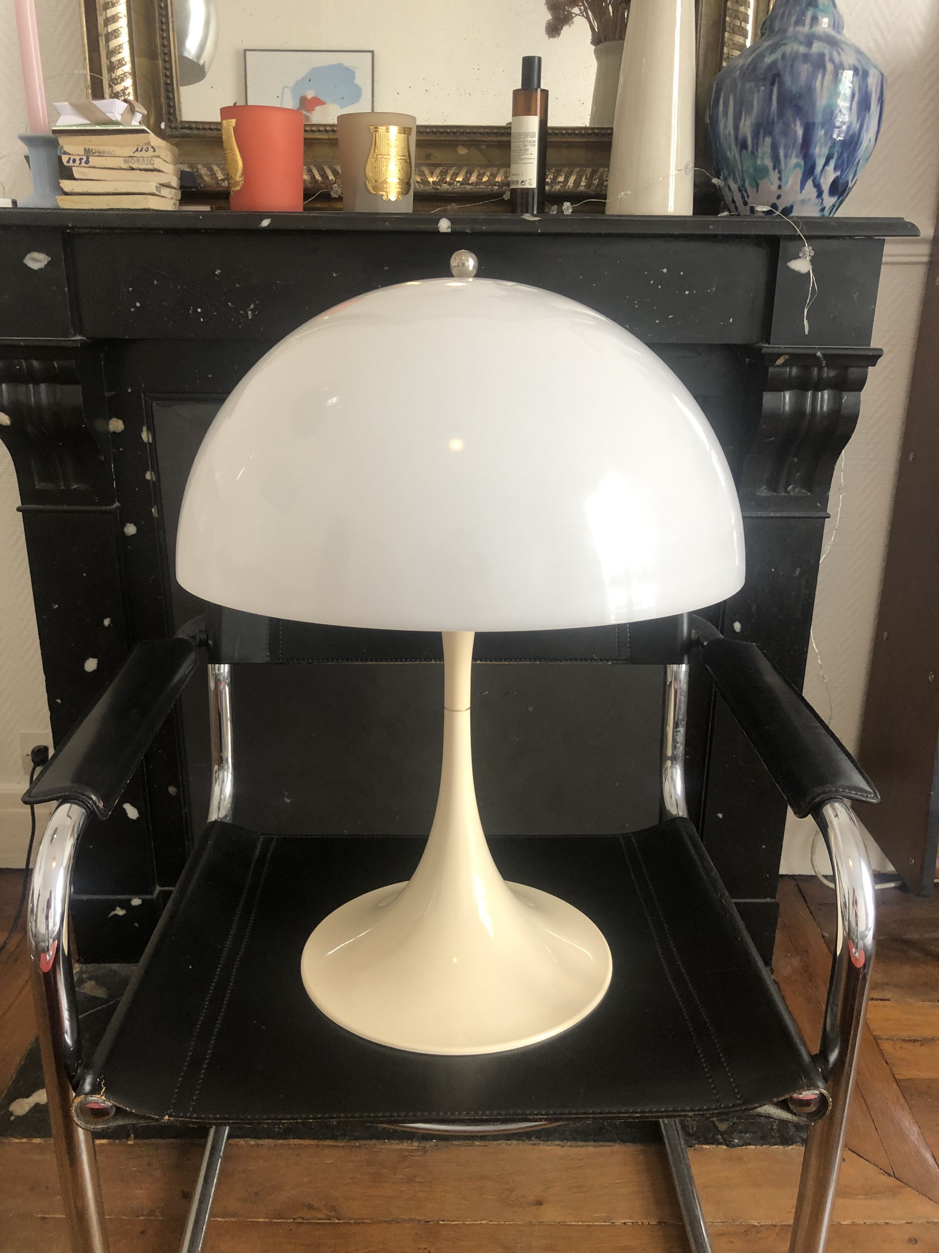 Panthella lamp by Verner Panton Edition Louis Poulsen