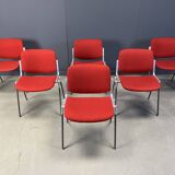 Vintage DSC 106 Side Chairs by Giancarlo Piretti for Castelli, 1970s - set