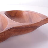 Vintage teak drink bowl 1960s german