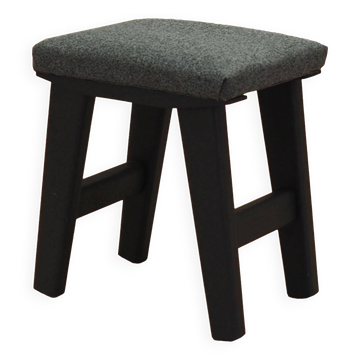 Grey stool, Danish design, 1980s, production: Denmark