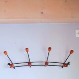 1950s wall coat rack